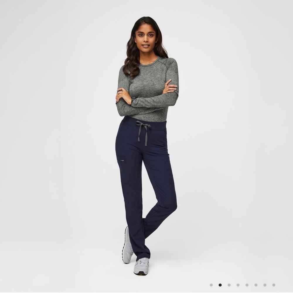 Figs Yola Skinny Scrub Pants 2.0™, Navy Blue, Size Xs